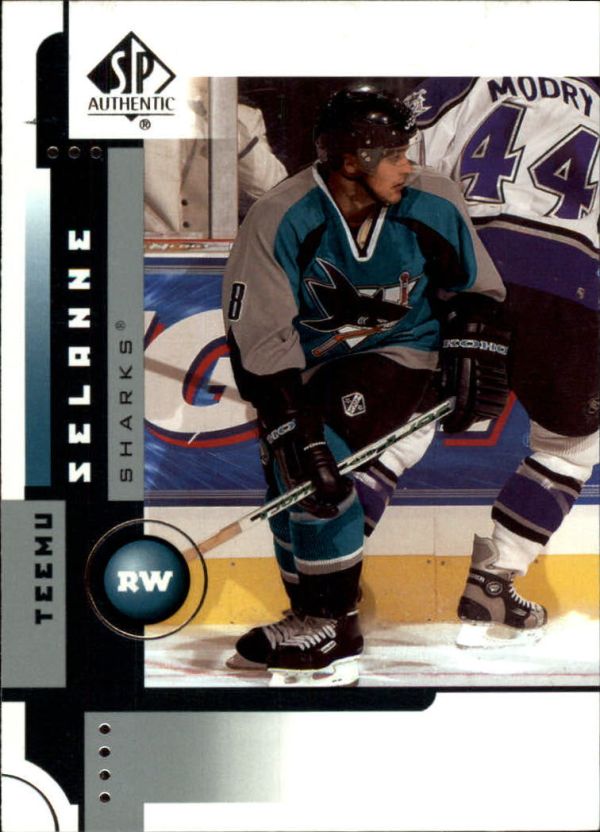 NHL 2001-02 SP Authentic - No 71 - Teemu Selanne