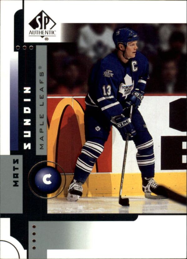 NHL 2001-02 SP Authentic - No 83 - Mats Sundin