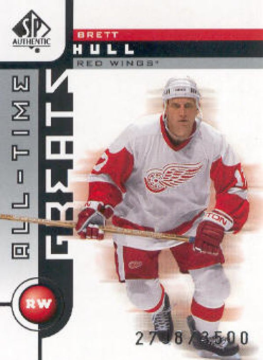 NHL 2001-02 SP Authentic - No 100 - Brett Hull