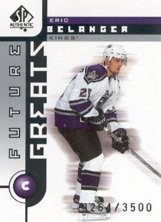 NHL 2001-02 SP Authentic - No 127 - Eric Belanger