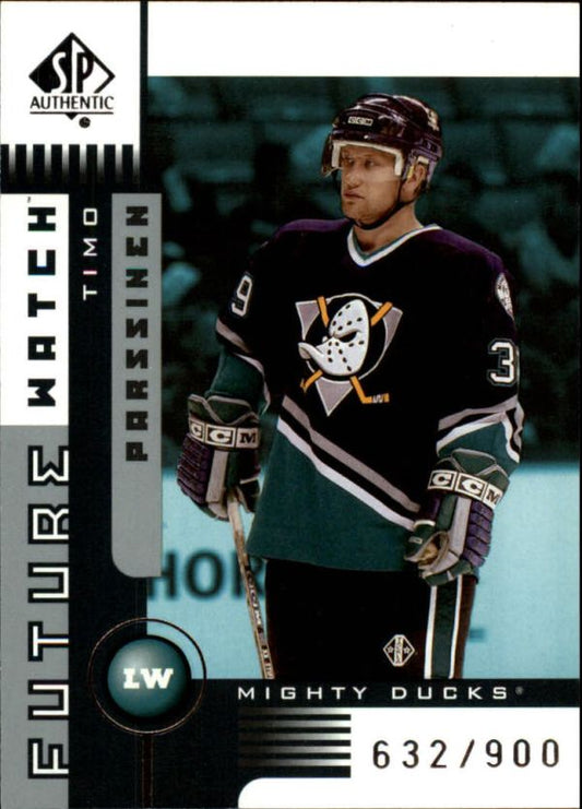 NHL 2001-02 SP Authentic - No 132 - Timo Parssinen