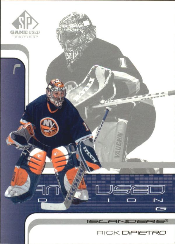 NHL 2001-02 SP Game Used - No 32 - Rick DiPietro