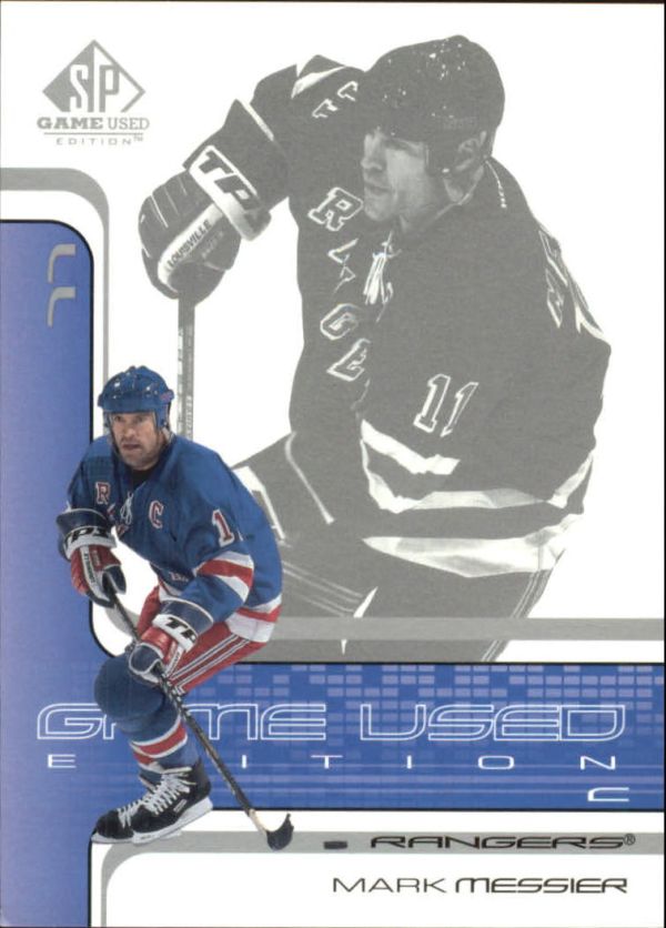 NHL 2001-02 SP Game Used - No 35 - Mark Messier