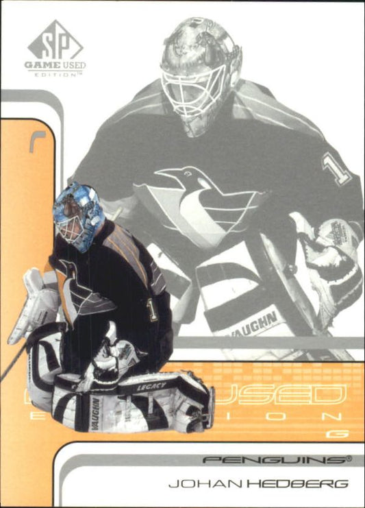 NHL 2001-02 SP Game Used - No 44 - Johan Hedberg