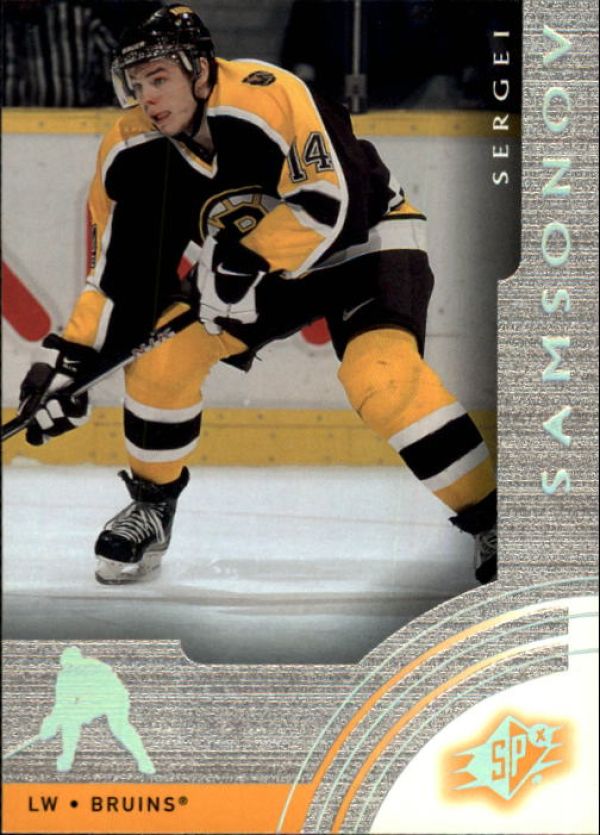 NHL 2001-02 SPx - No 3 - Sergei Samsonov