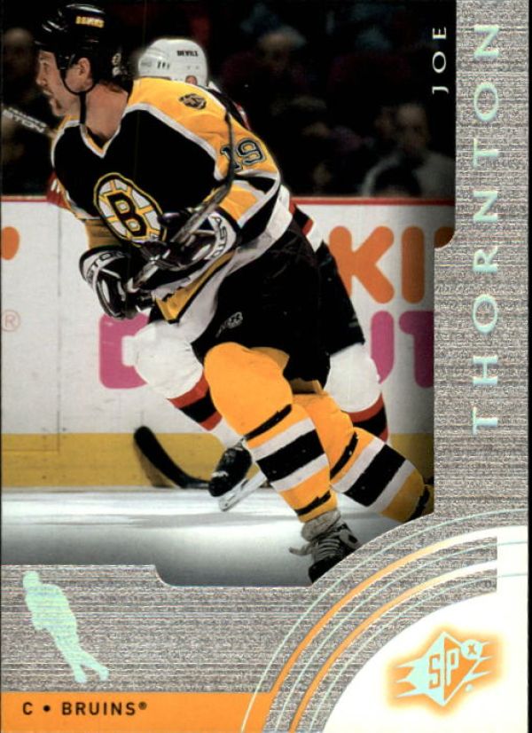 NHL 2001-02 SPx - No 4 - Joe Thornton