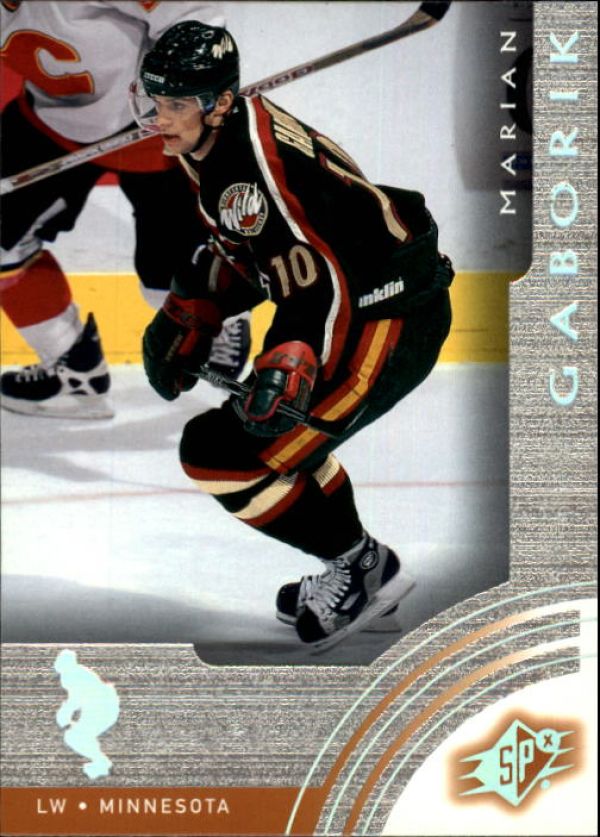 NHL 2001-02 SPx - No. 33 - Marian Gaborik