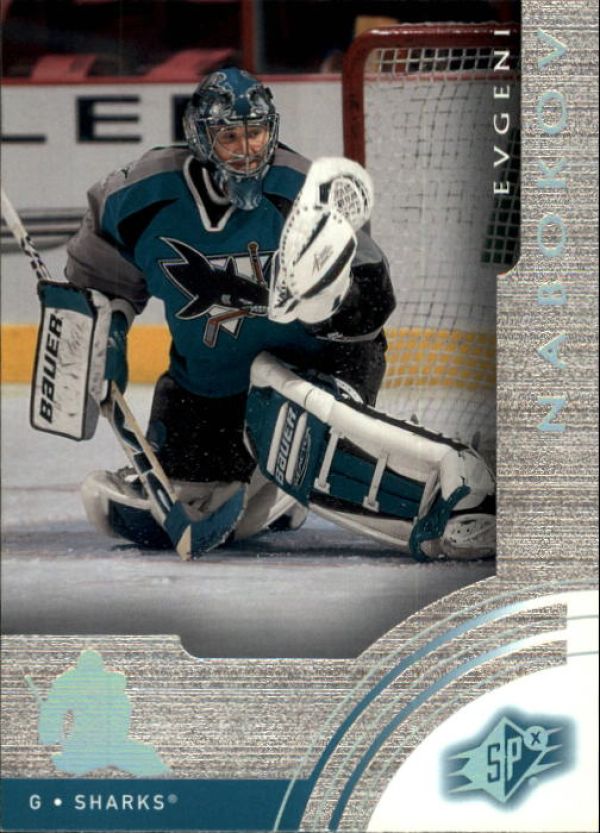 NHL 2001-02 SPx - No 55 - Evgeni Nabokov