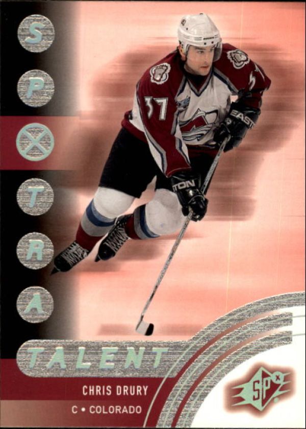 NHL 2001-02 SPx - No 82 - Chris Drury