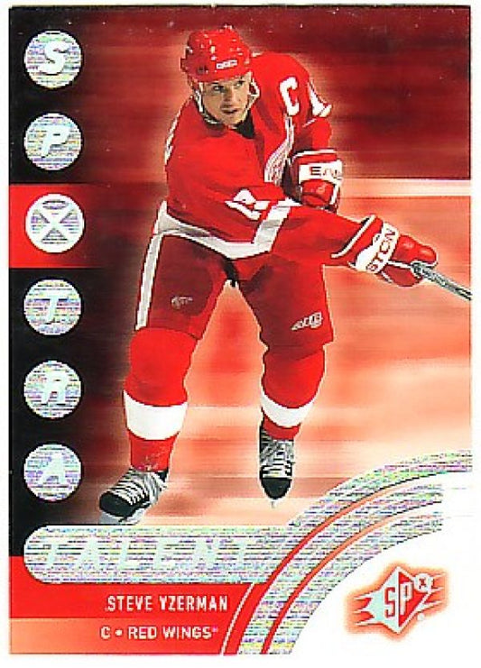 NHL 2001-02 SPx - No 85 - Steve Yzerman