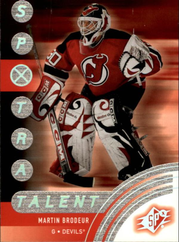 NHL 2001-02 SPx - No 87 - Martin Brodeur