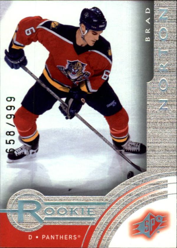 NHL 2001-02 SPx - No 205 - Brad Norton