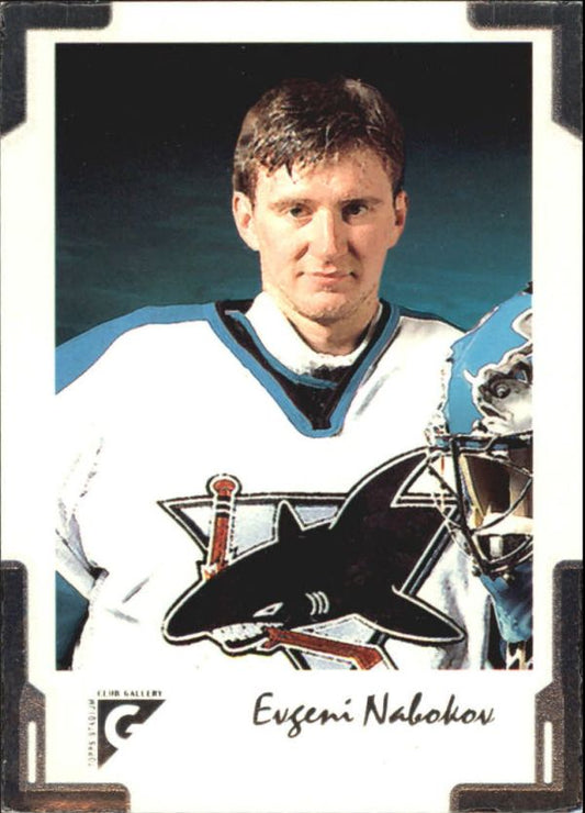 NHL 2001-02 Stadium Club Gallery - No G31 - Evgeni Nabokov