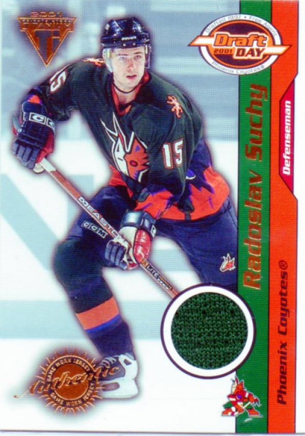 NHL 2000-01 Titanium Draft Day - No 79 - Radoslav Suchy