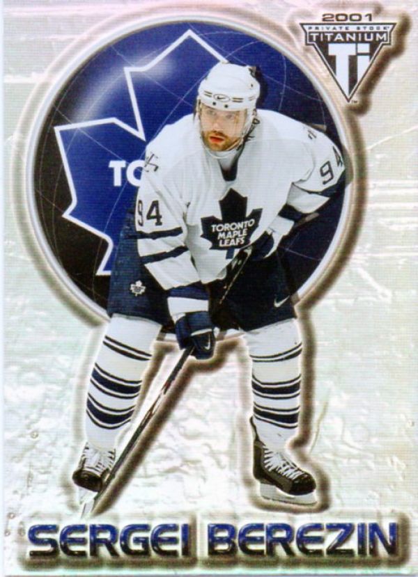 NHL 2000-01 Titanium - No 90 - Sergei Berezin