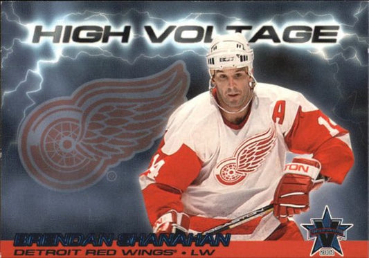 NHL 2000-01 Vanguard High Voltage - No 13 - Brendan Shanahan