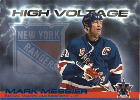 NHL 2000-01 Vanguard High Voltage - No 23 - Mark Messier
