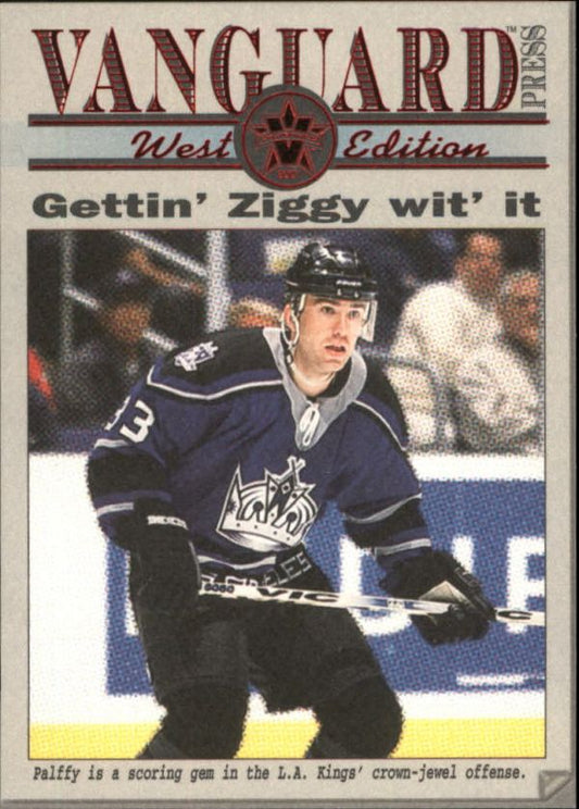 NHL 2000-01 Vanguard Press East/West - No 8 - Ziggy Palffy