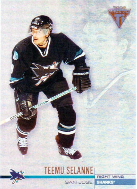 NHL 2001-02 Titanium - No 124 - Teemu Selanne