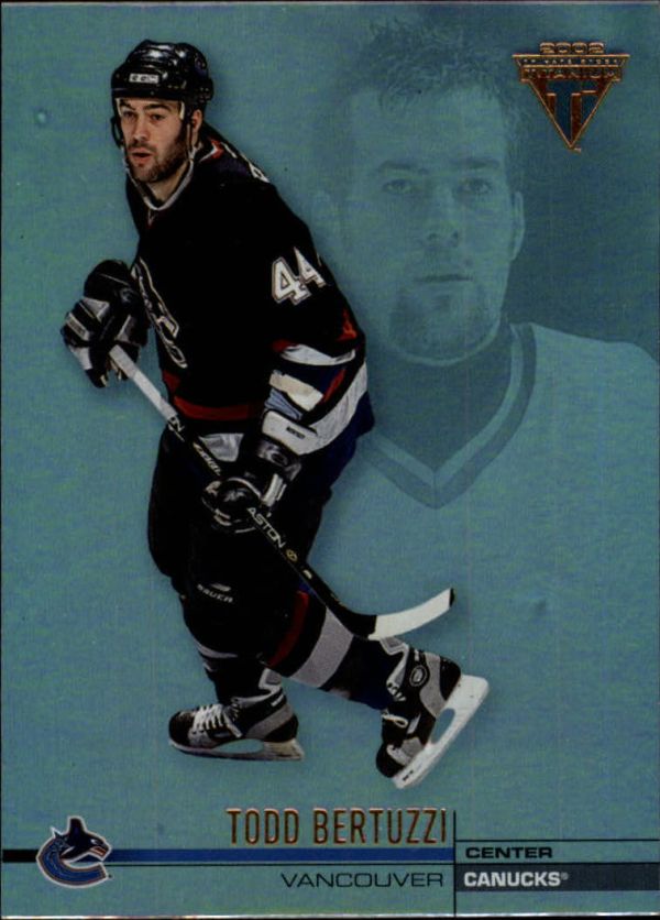 NHL 2001-02 Titanium - No. 134 - Todd Bertuzzi