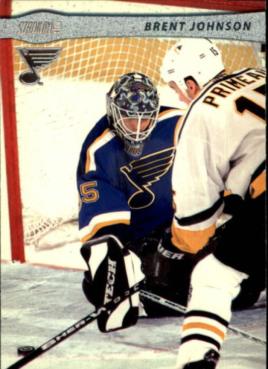 NHL 2001-02 Stadium Club - No 89 - Brent Johnson