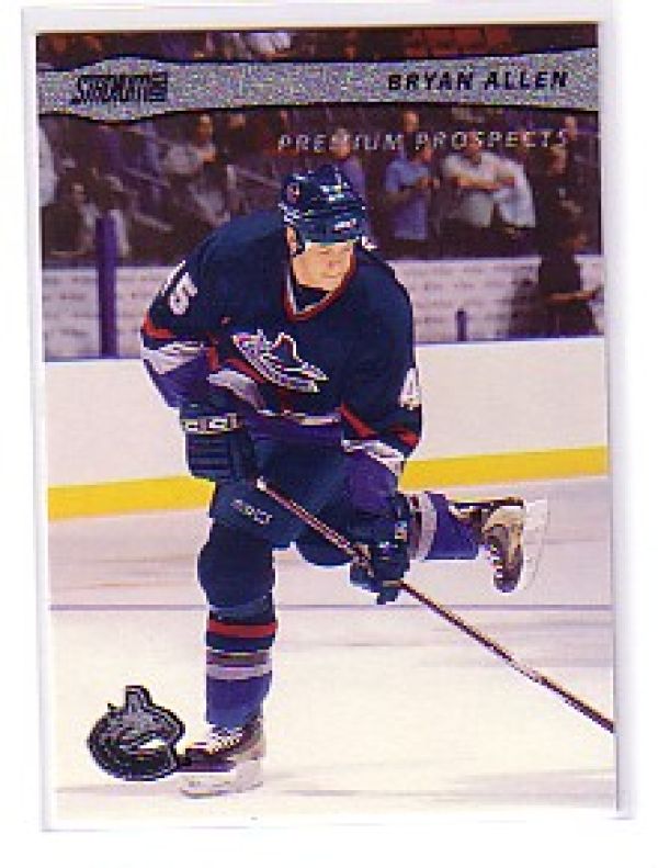 NHL 2001-02 Stadium Club - No 118 - Bryan Allen