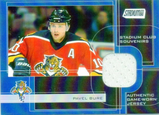 NHL 2001-02 Stadium Club Souvenirs - No SCS-PB - Pavel Bure