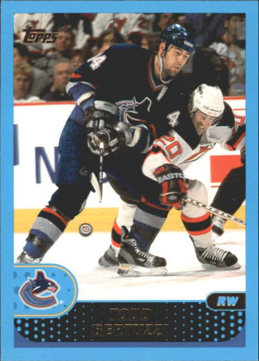 NHL 2001-02 Topps - No 178 - Todd Bertuzzi