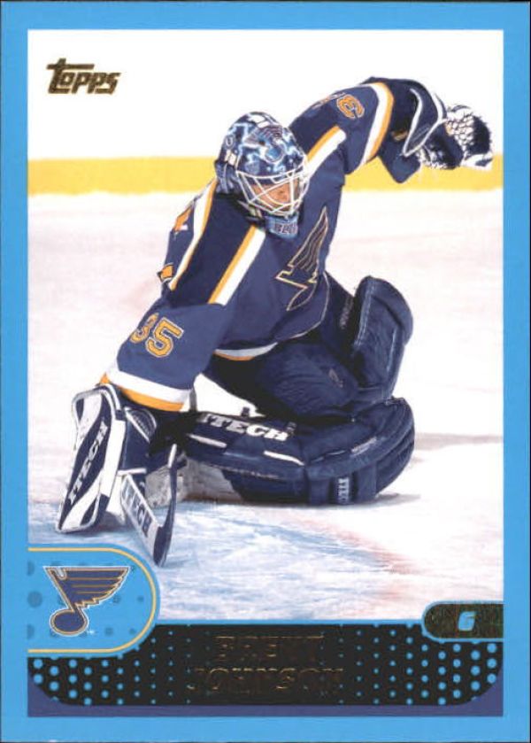 NHL 2001-02 Topps - No 205 - Brent Johnson