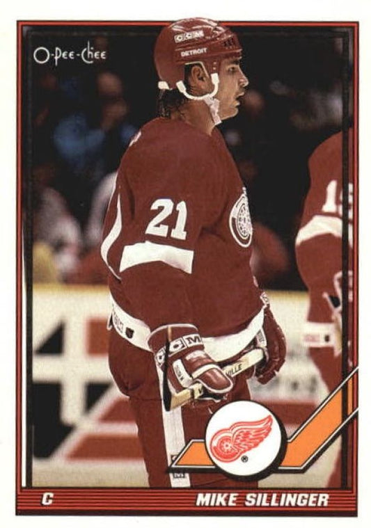 NHL 1991-92 O-Pee-Chee - No. 337 - Mike Sillinger