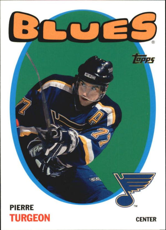 NHL 2001-02 Topps 71-72 Heritage Parallel - No 79 - Pierre Turgeon