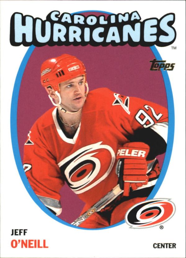 NHL 2001-02 Topps 71-72 Heritage Parallel - No 107 - Jeff O'Neill