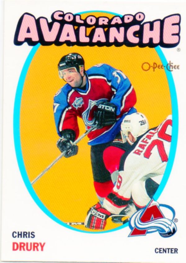 NHL 2001-02 O-Pee-Chee Heritage Parallel - No. 35 - Chris Drury