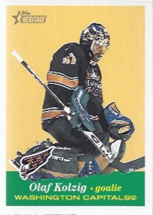 NHL 2001-02 Topps Heritage - No 5 - Olaf Kolzig