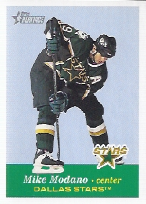 NHL 2001-02 Topps Heritage - No 8 - Mike Modano