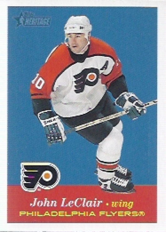 NHL 2001-02 Topps Heritage - No 10 - John LeClair