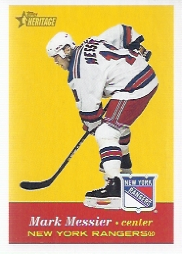 NHL 2001-02 Topps Heritage - No 14 - Mark Messier