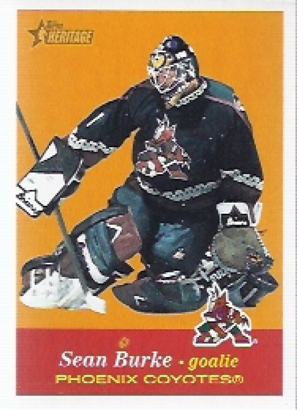 NHL 2001-02 Topps Heritage - No 15 - Sean Burke