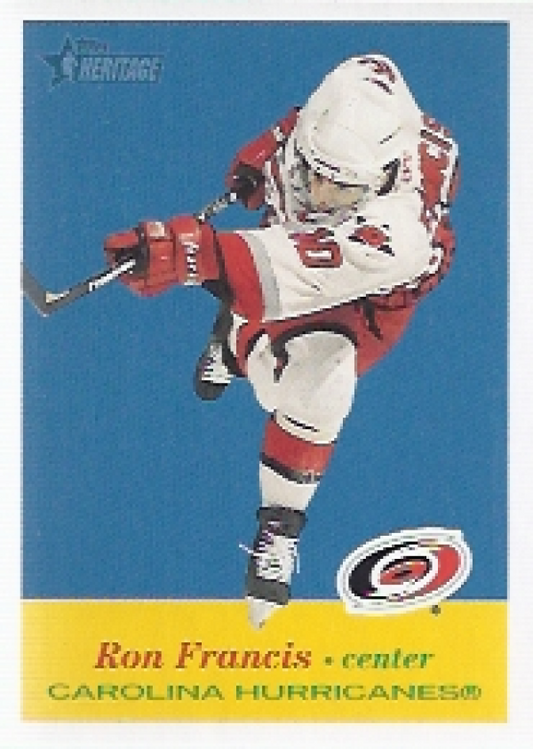 NHL 2001-02 Topps Heritage - No 22 - Ron Francis