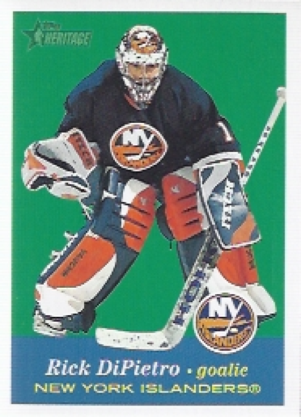 NHL 2001-02 Topps Heritage - No 25 - Rick DiPietro