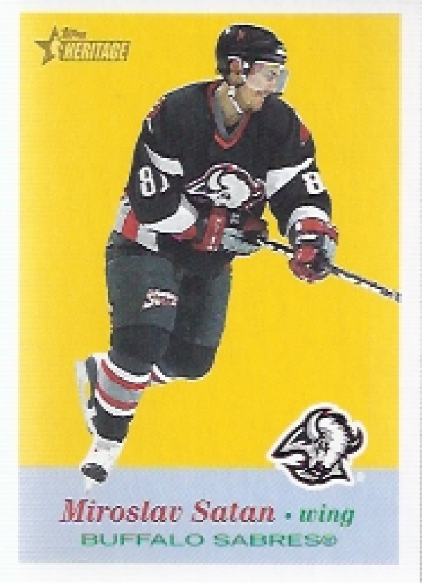 NHL 2001-02 Topps Heritage - No 31 - Miroslav Satan