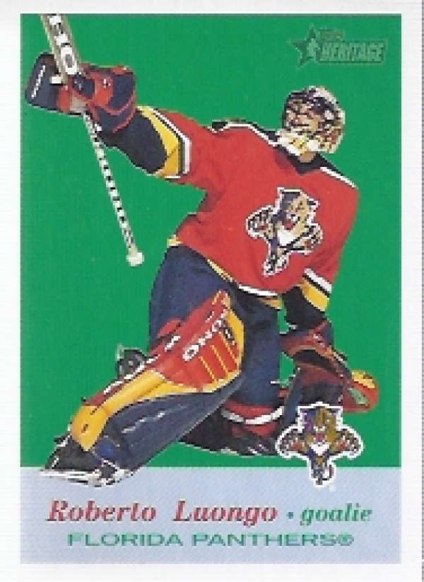 NHL 2001-02 Topps Heritage - No 32 - Roberto Luongo