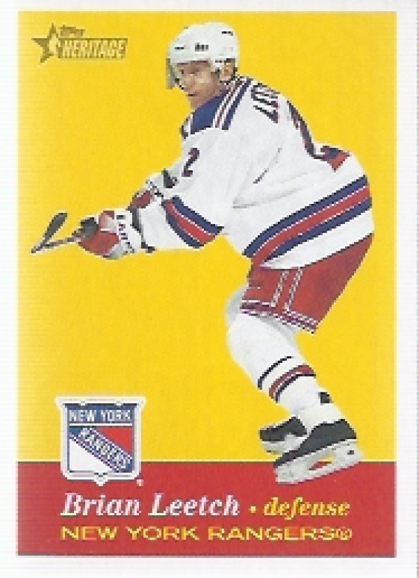 NHL 2001-02 Topps Heritage - No 33 - Brian Leetch