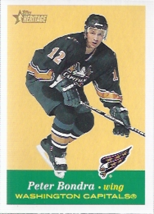 NHL 2001-02 Topps Heritage - No 35 - Peter Bondra