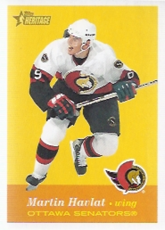 NHL 2001-02 Topps Heritage - No 43 - Martin Havlat