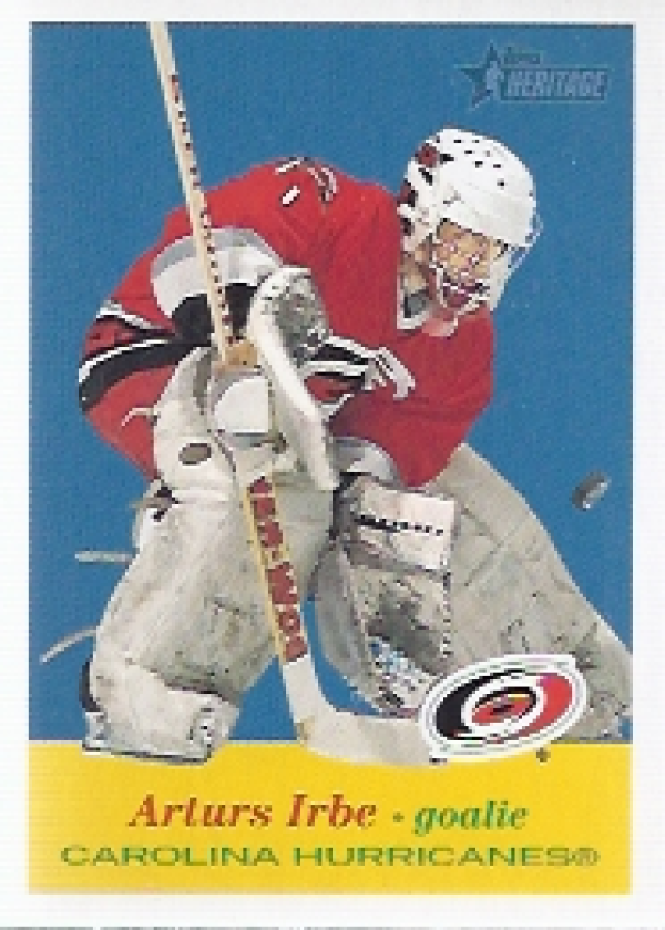 NHL 2001-02 Topps Heritage - No 45 - Arturs Irbe