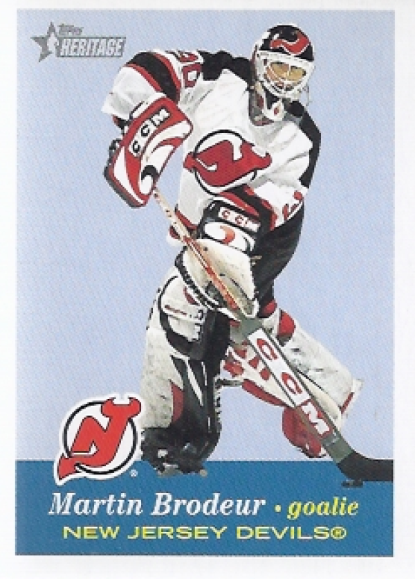 NHL 2001-02 Topps Heritage - No 46 - Martin Brodeur