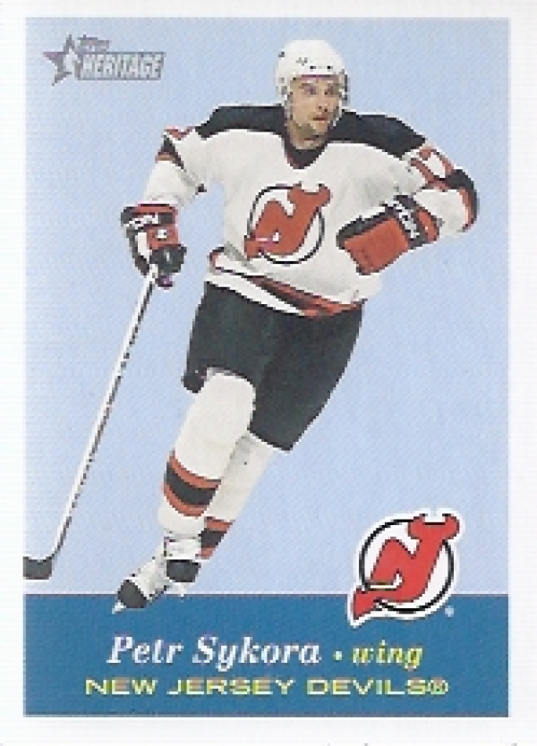 NHL 2001-02 Topps Heritage - No 60 - Petr Sykora