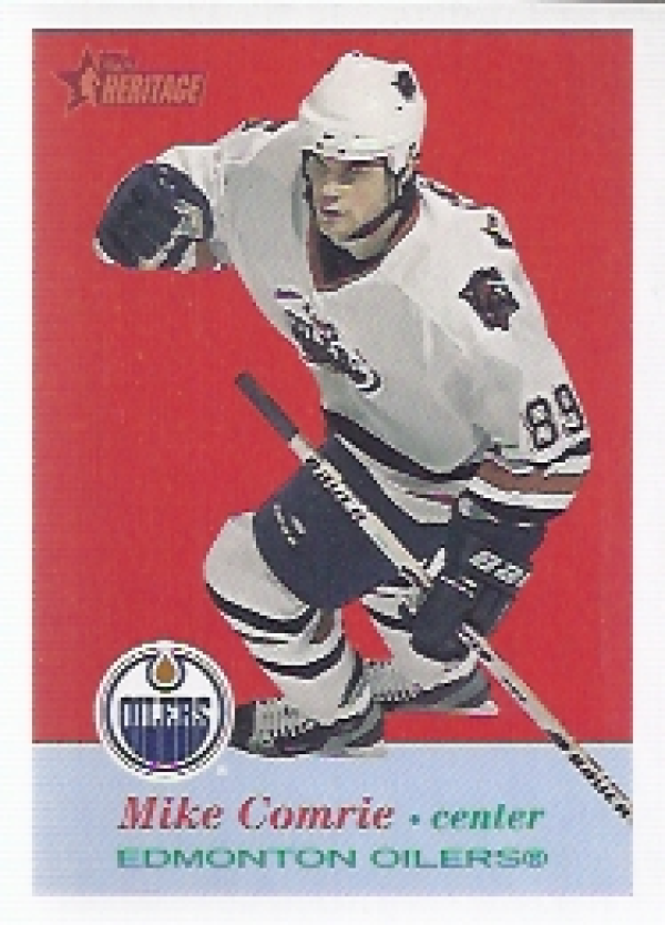 NHL 2001-02 Topps Heritage - No 62 - Mike Comrie