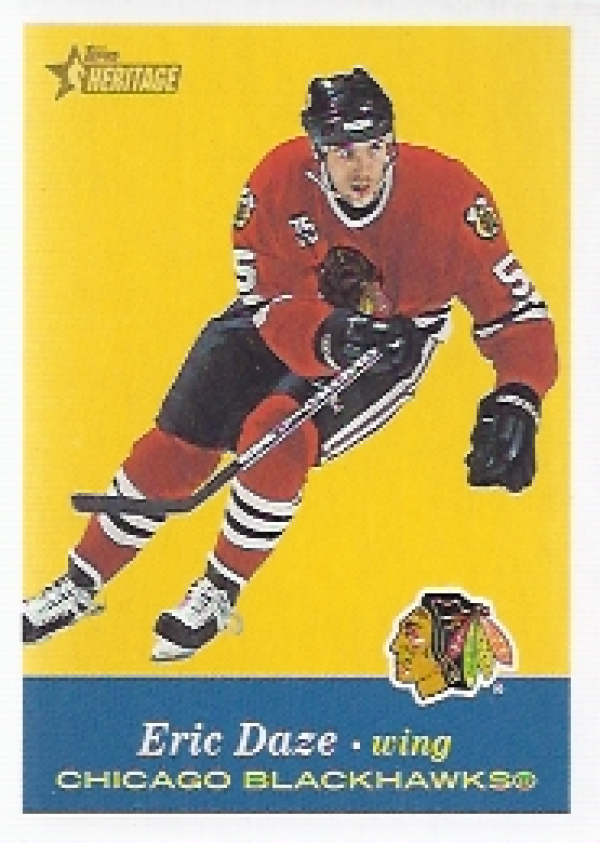 NHL 2001-02 Topps Heritage - No 64 - Eric Daze